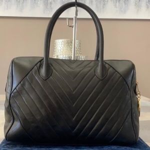 COPY - Vintage Chanel Chevron Handbag